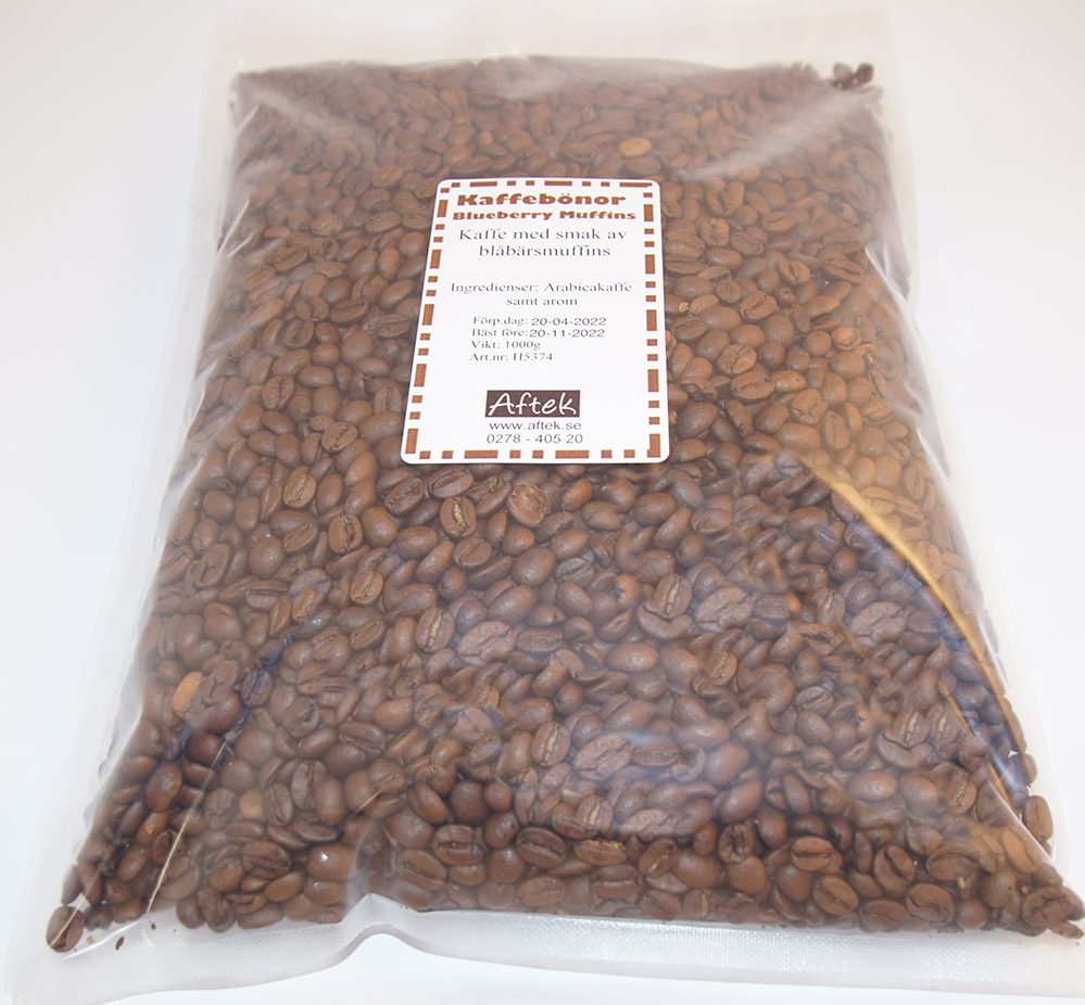 Blueberry muffins coffee whole beans 1kg
