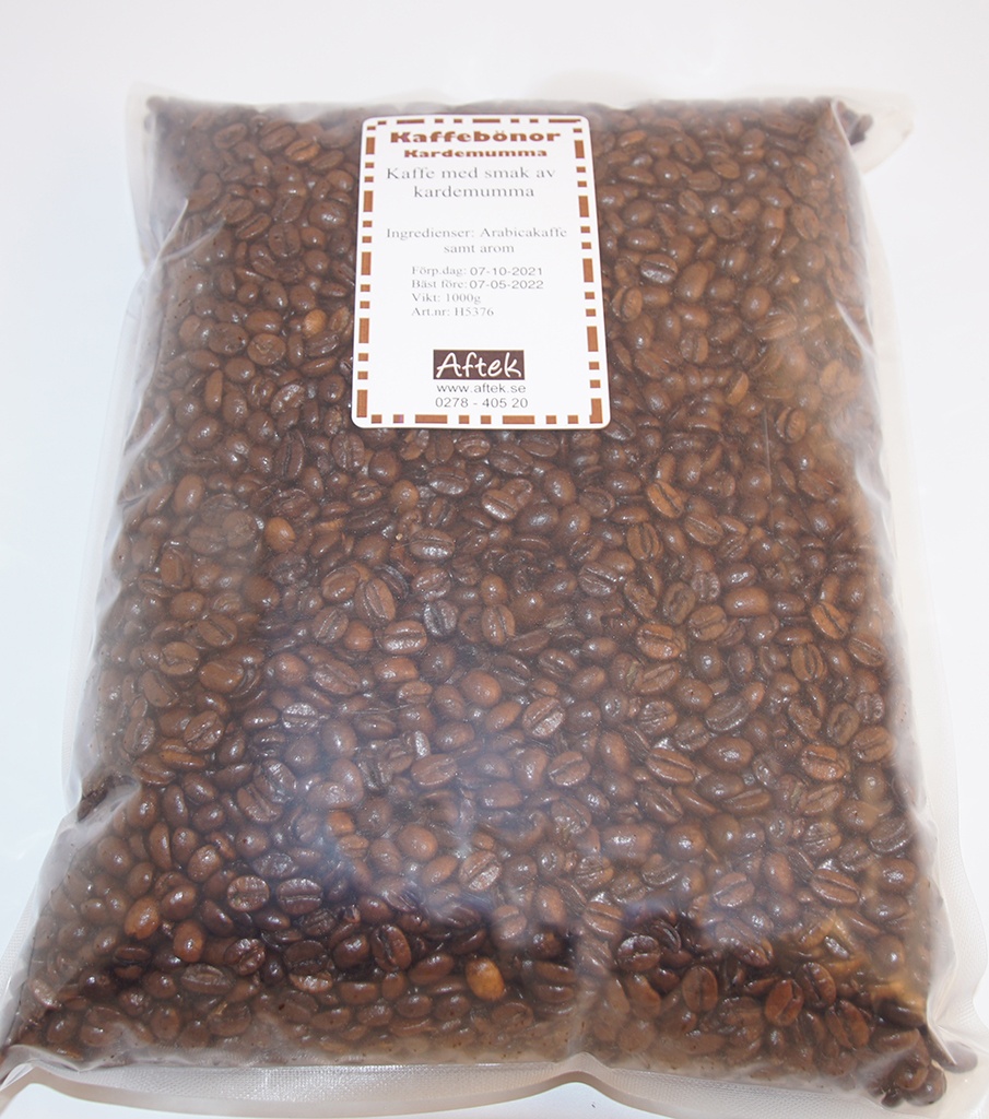 Kardemumma kaffe hela bönor 1kg