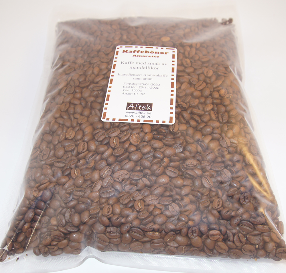Amaretto coffee whole beans 1kg