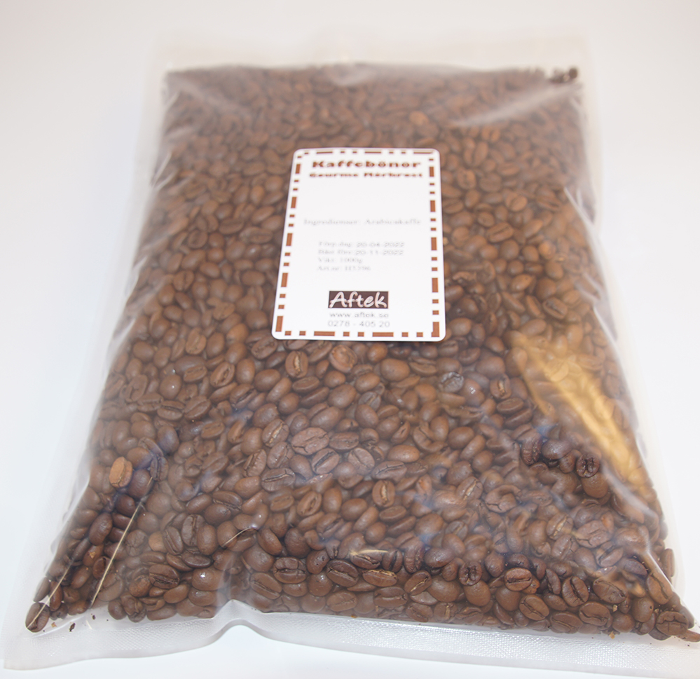 Gourmet dark roasted beans 1kg