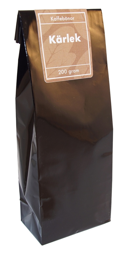 Kärlek kaffe hela bönor 200g