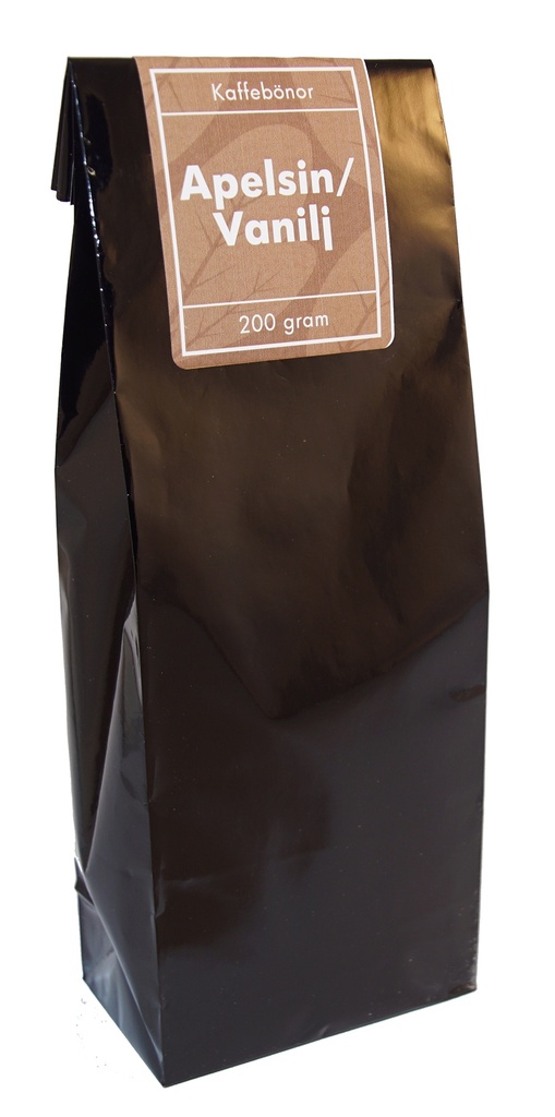 Apelsin/vanilj kaffe hela bönor fp 200g