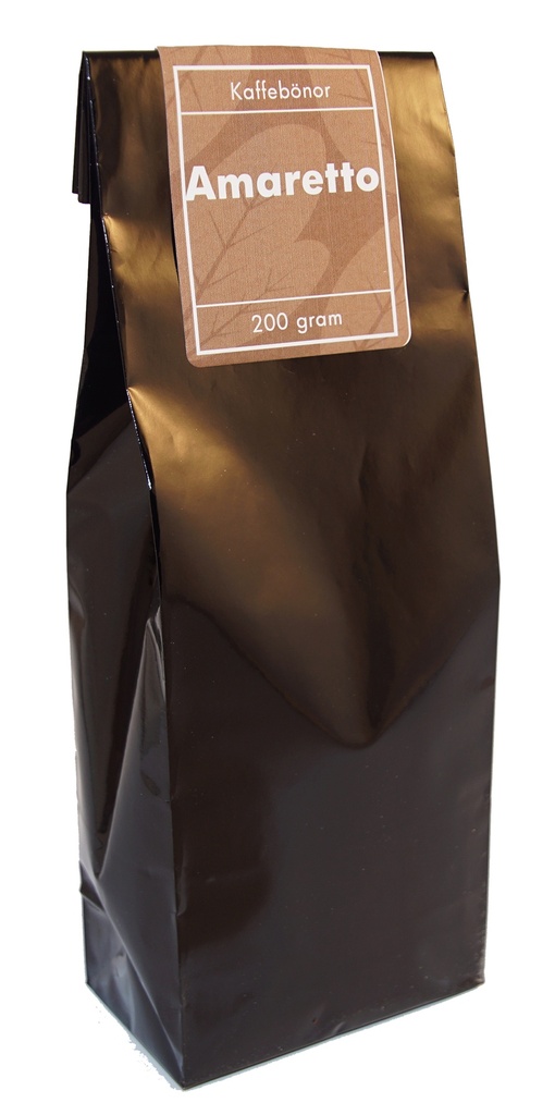 Amaretto coffee whole beans pack 200g