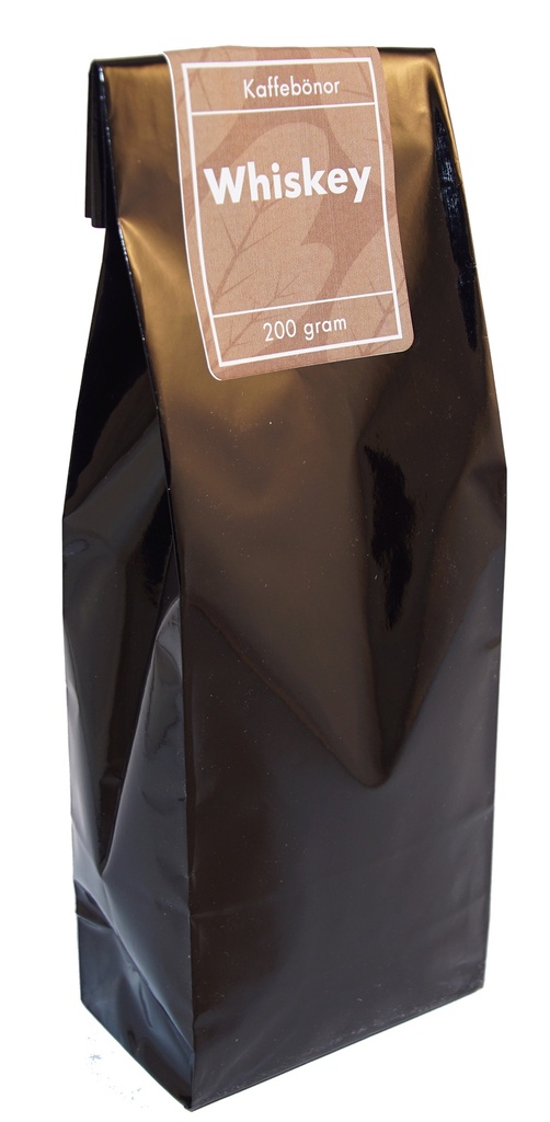 Whiskey whole beans pack 200g