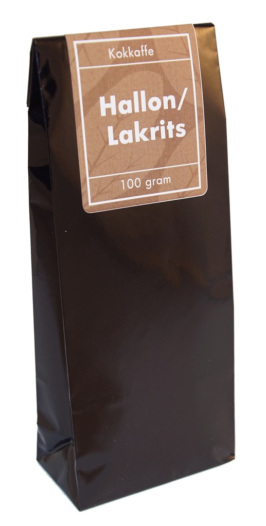 Hallon/lakrits kaffe kok fp 100g