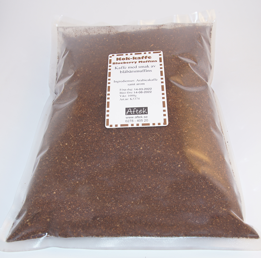 Blueberry muffins kaffe kok 1kg