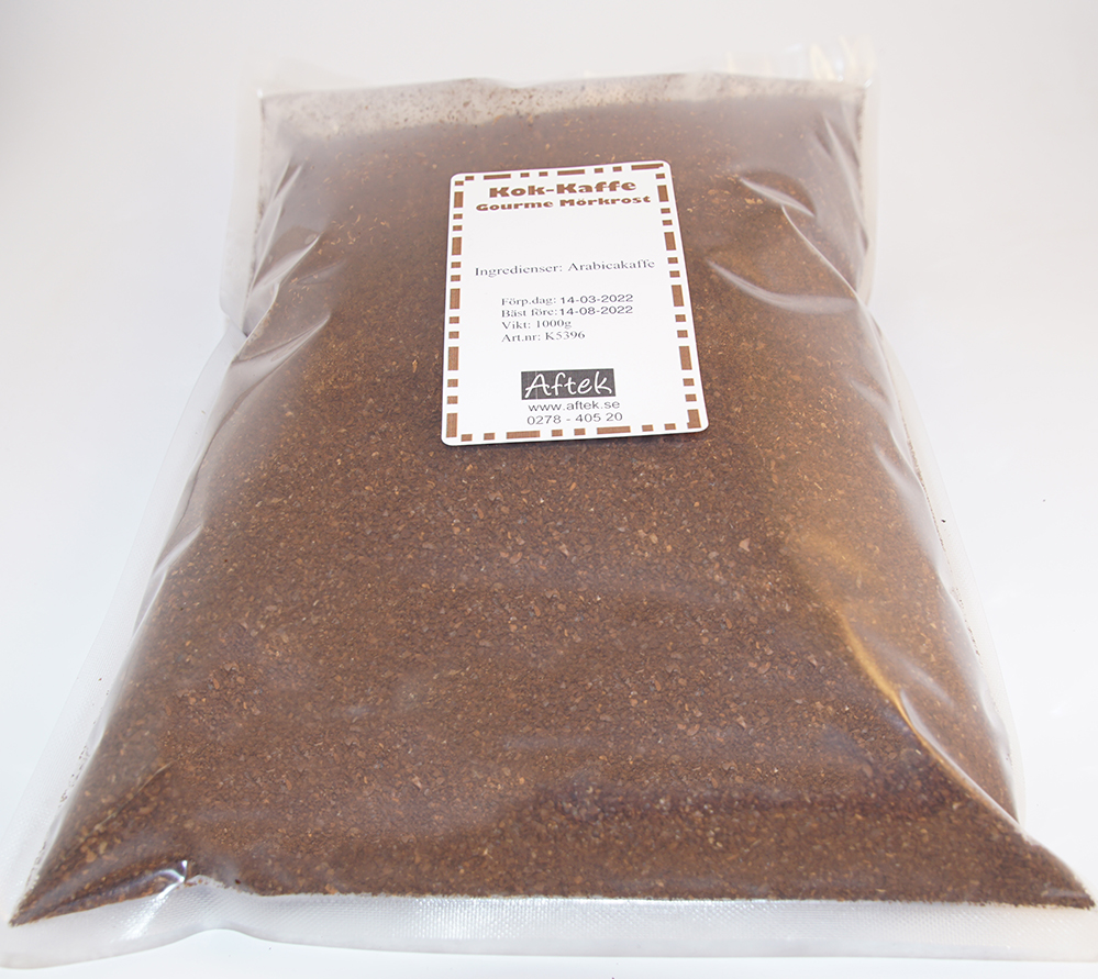 Gourmet dark roasted coffee boiled 1kg