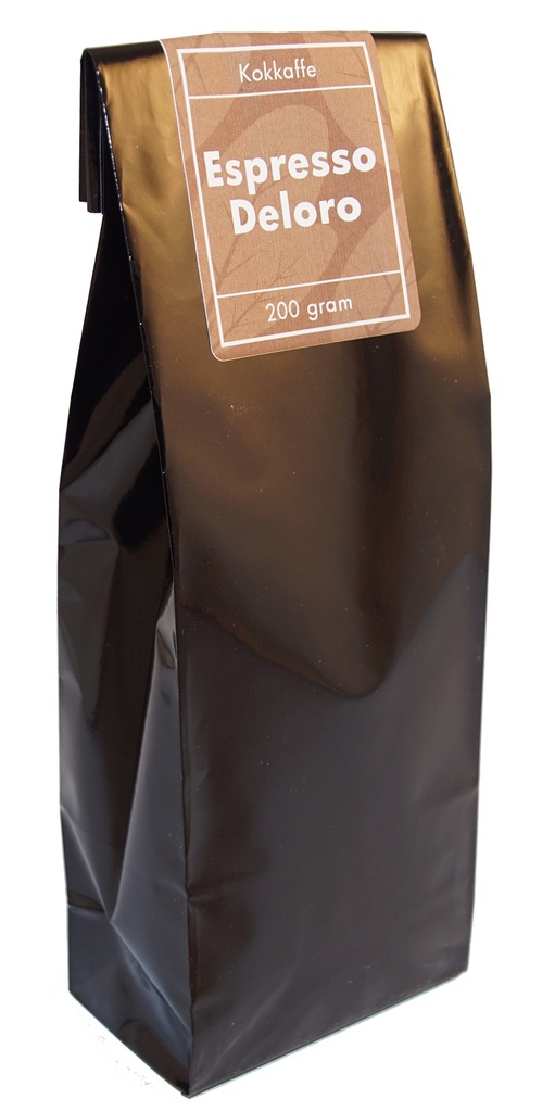 Espresso kaffe DELORO kok fp 200g