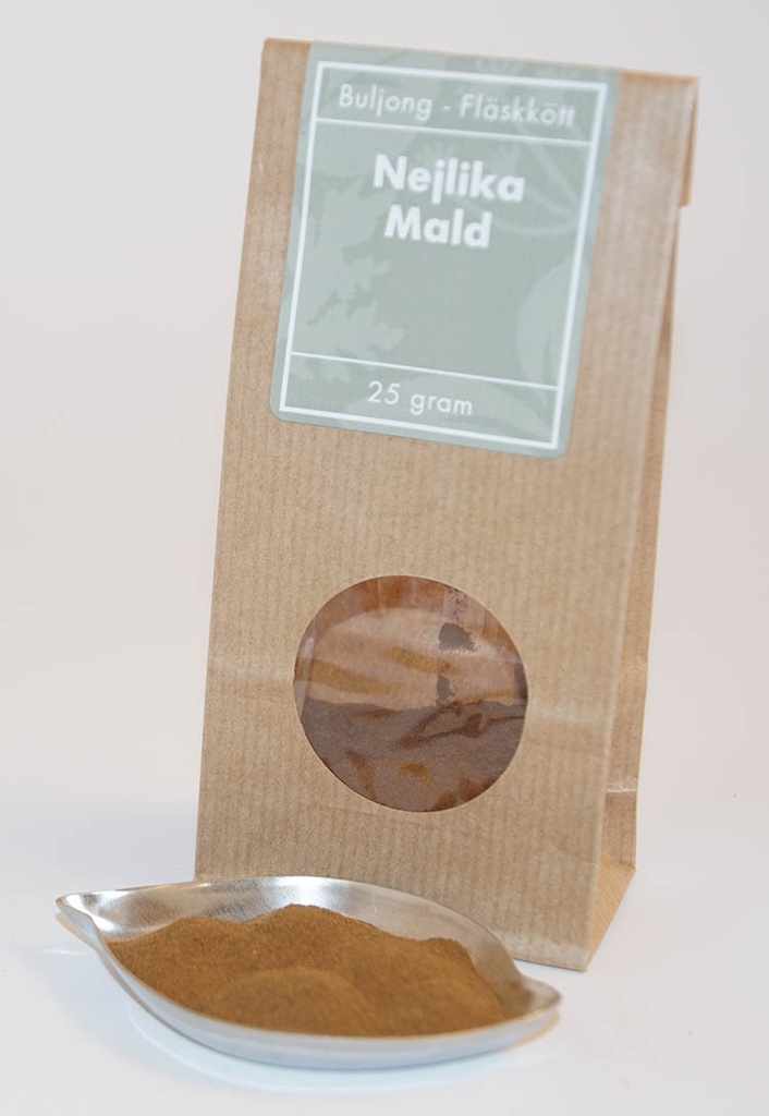 Cloves ground brown bag with window 25g