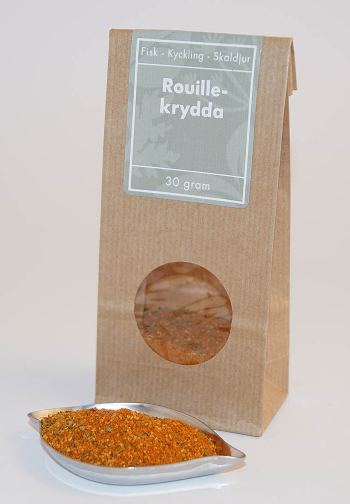 Rouille-krydda brun med fönster 30g