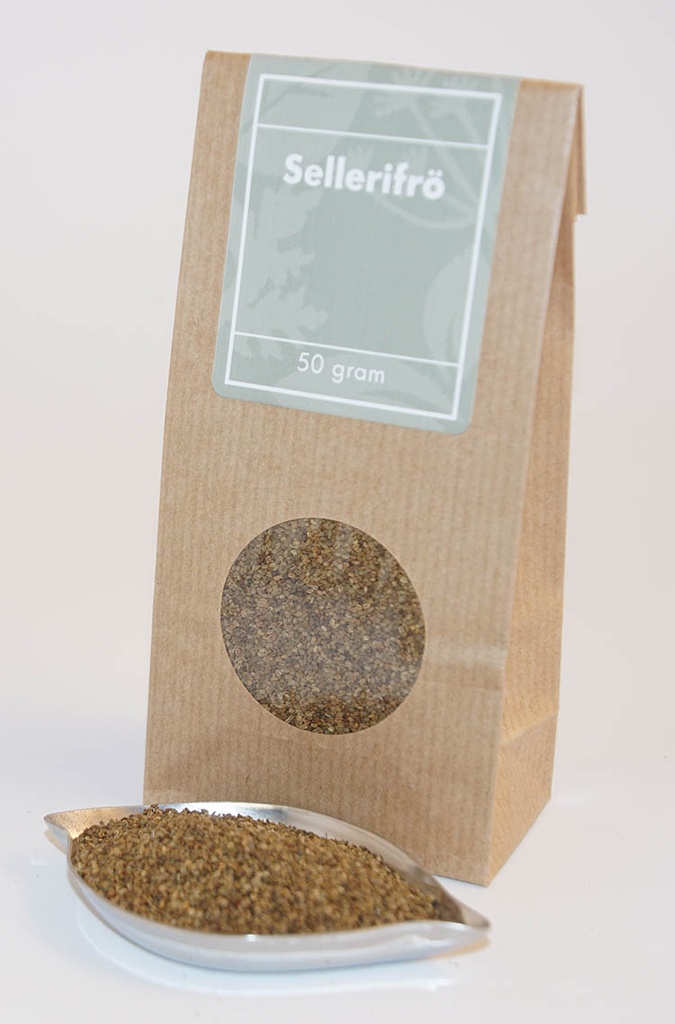 Celery seeds brown with window 50g
