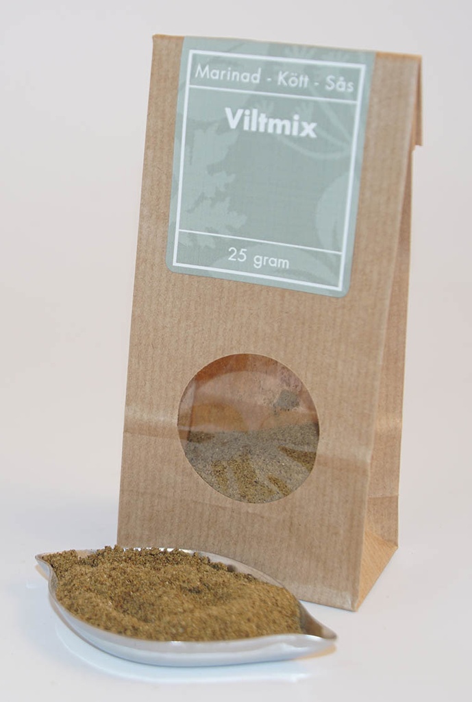 Game mix seasoning ground brown bag window 30g