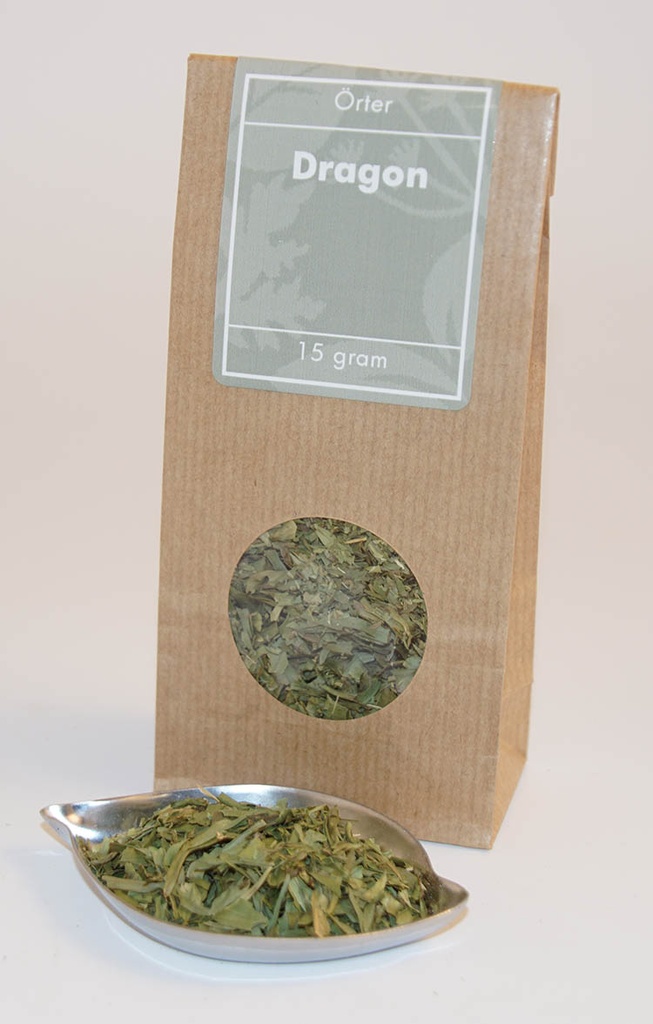 Tarragon brown bag with window 15g