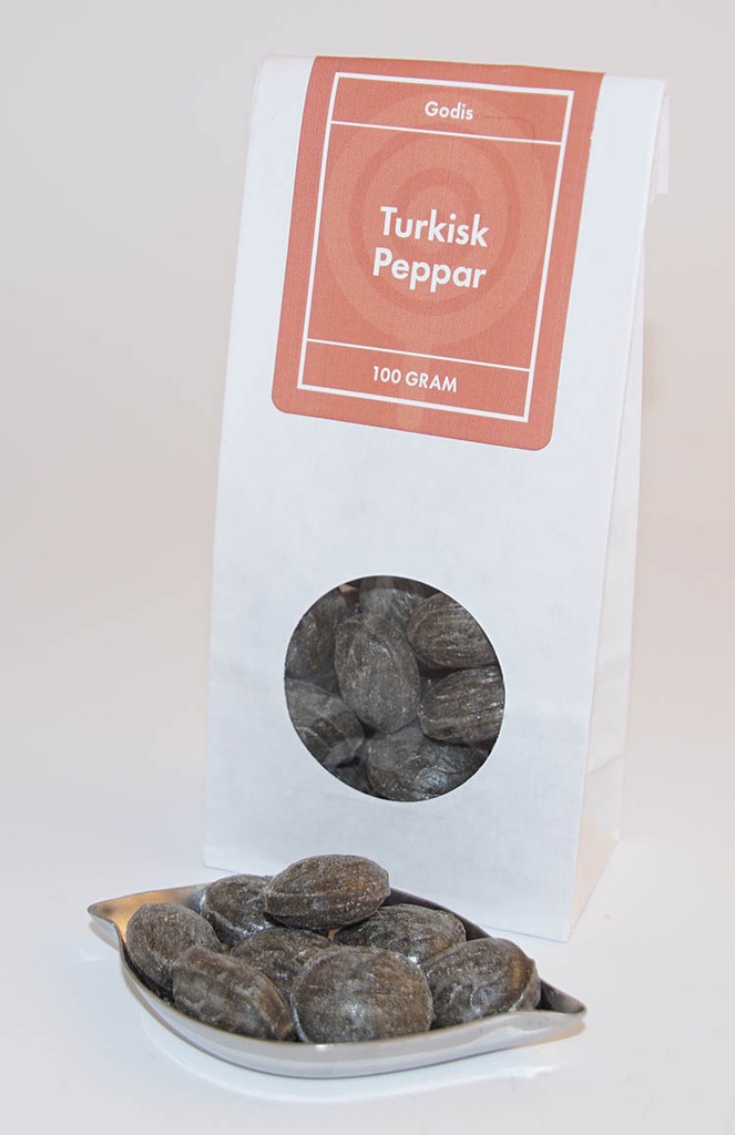 Turkish pepper white bag with window 100g