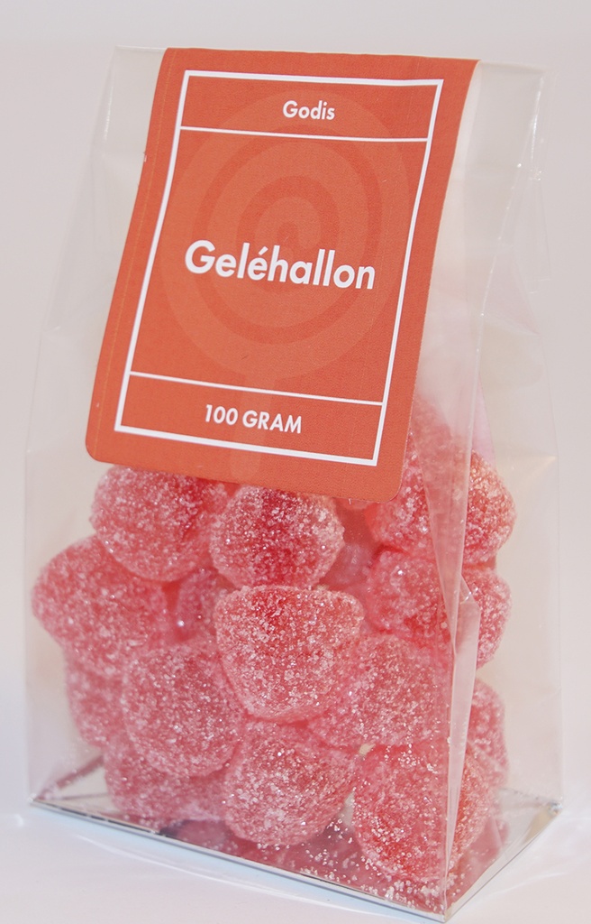 Gelehallon FRANSSON fp i ståpåse 100g