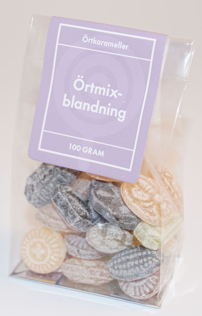 Herb mix blend herbal candies in stand-up pouch 100g