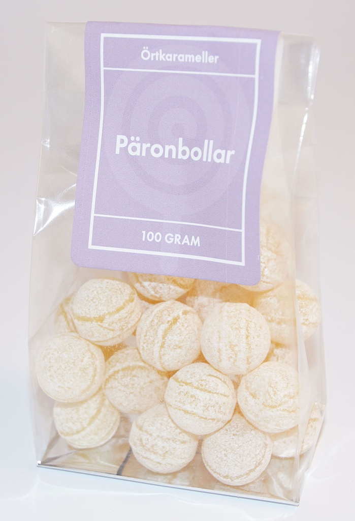 Pear balls herbal candies in stand-up pouch 100g