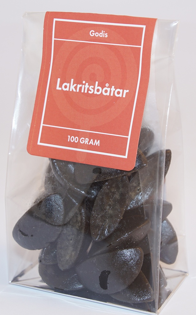 Lakritsbåtar fp i ståpåse 100g