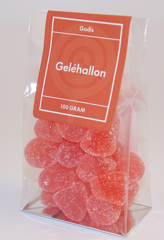 Jelly raspberries AROMA in stand-up pouch 100g