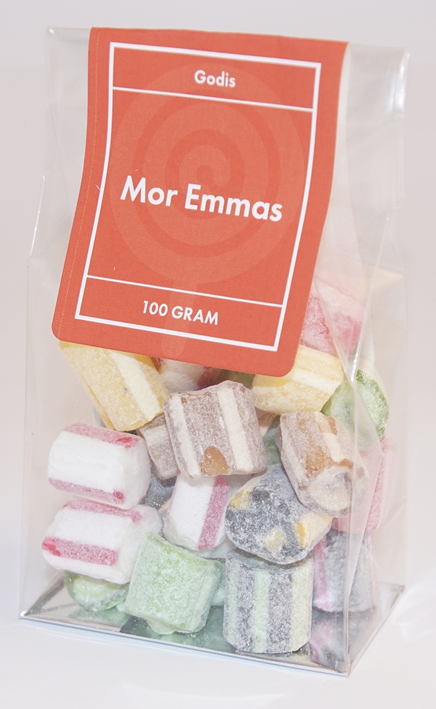 Mor Emmas in stand-up pouch 100g