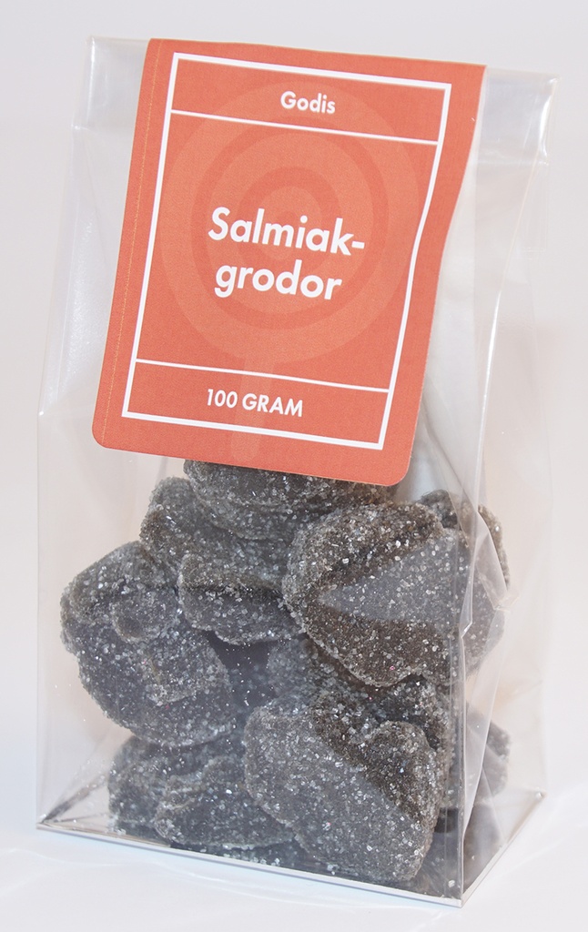 Salmiak grodor ståpåse 100g