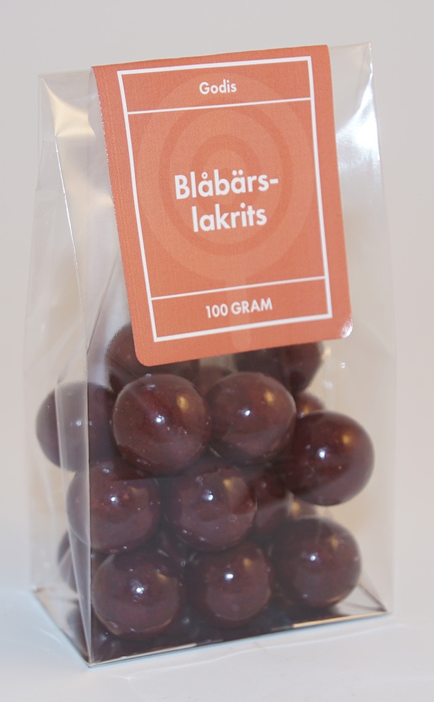 Blueberry liquorice Narr stand-up pouch 100g