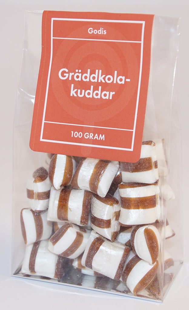 Cream toffee pillows GRENNA pack in stand-up pouch 100g