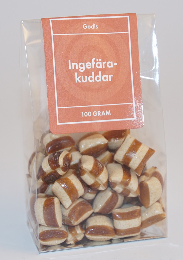 Ginger pillows GRENNA in stand-up pouch 100g