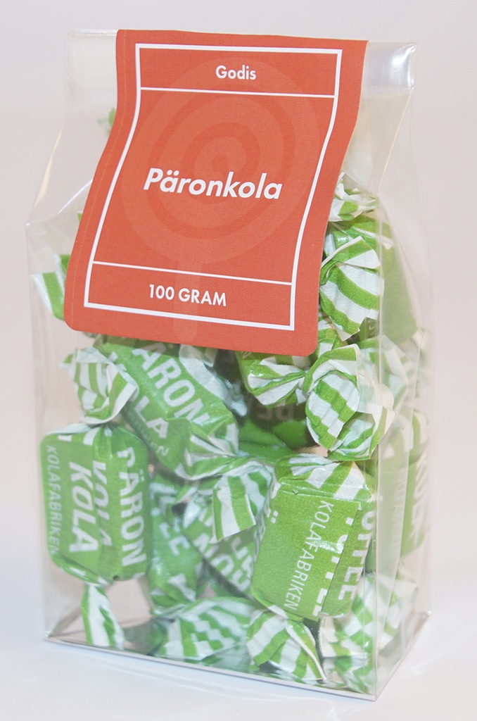 Päronkola kolafabriken fp i ståpåse 100g