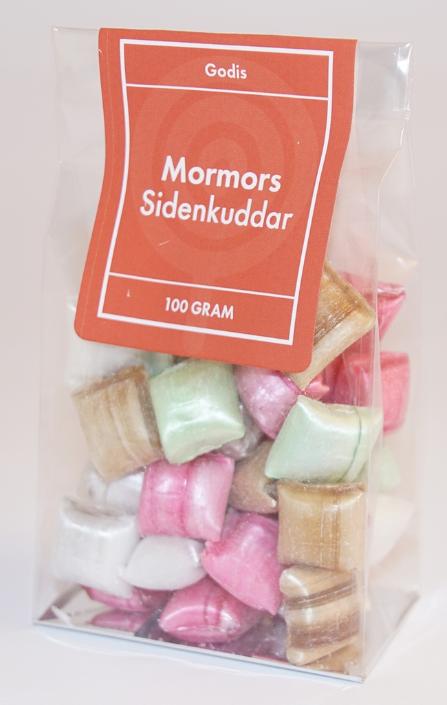 Mormors sidenkuddar GRENNA fp i ståpåse 100g