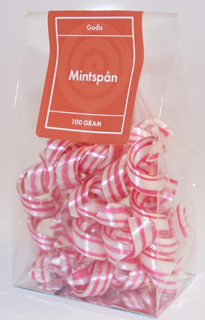 Mintspån fp i ståpåse 100g