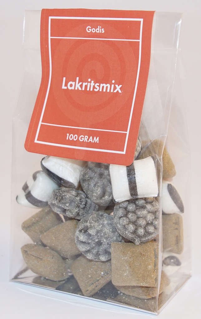 Liquorice mix GRENNA pack in stand-up pouch 100g
