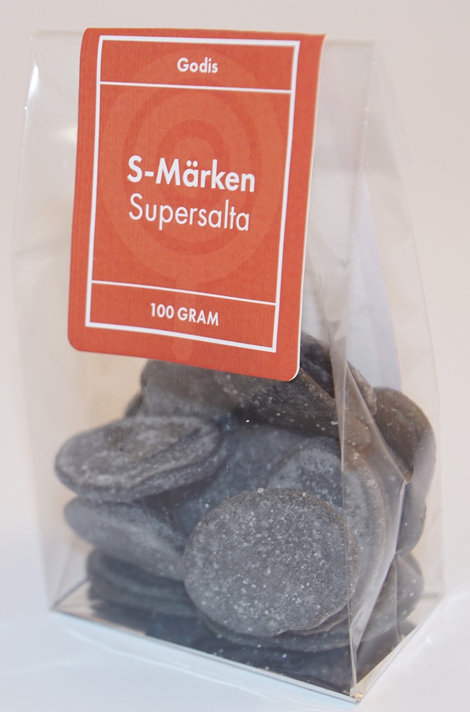 S-Märke Supersalta ståpåse 100g