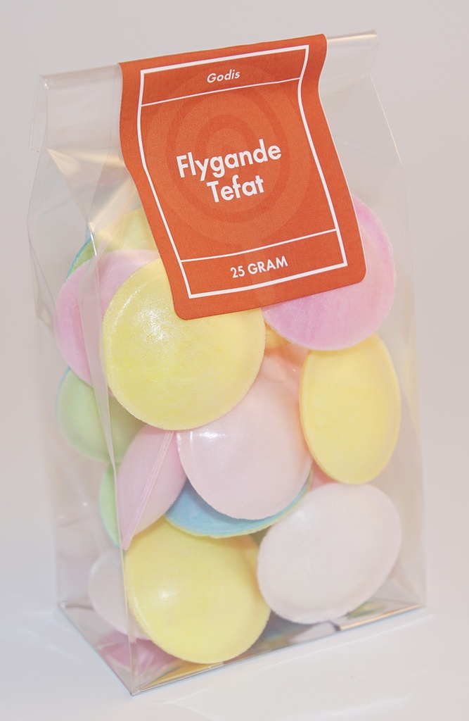 Flying saucers pack in stand-up pouch 25g