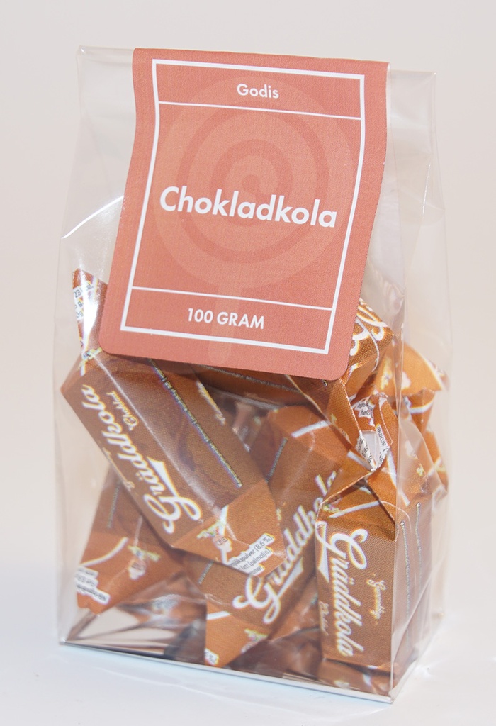 Chocolate toffee MORMOR LISAS pack in stand-up pouch 100g