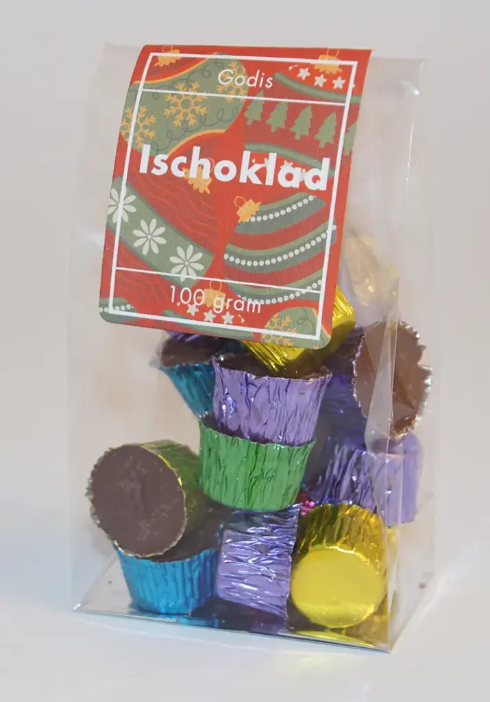 Ischoklad i ståpåse 100g