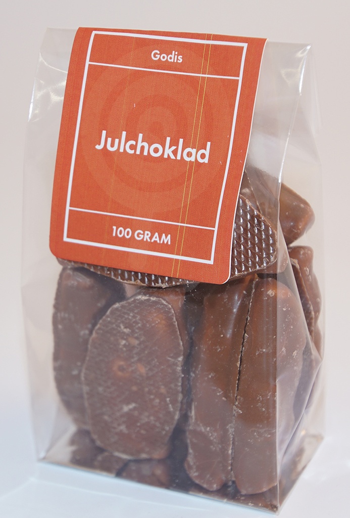 Julchoklad Tomte FRANSSONS fp 100g
