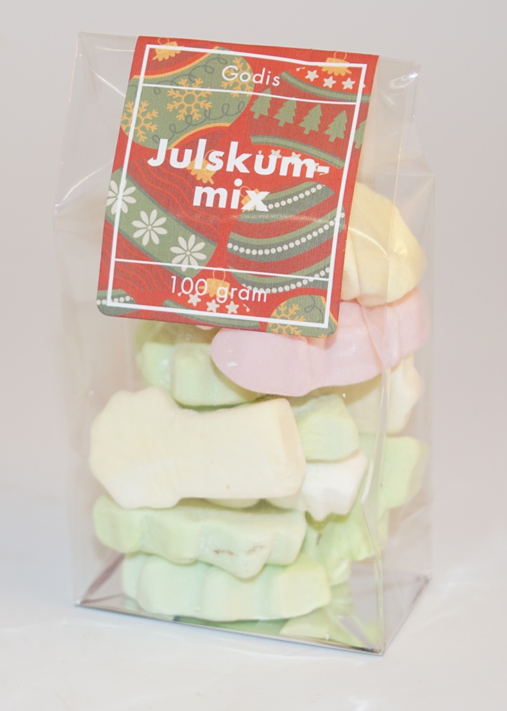 Julskum-mix FRANSSONS ståpåse 100g
