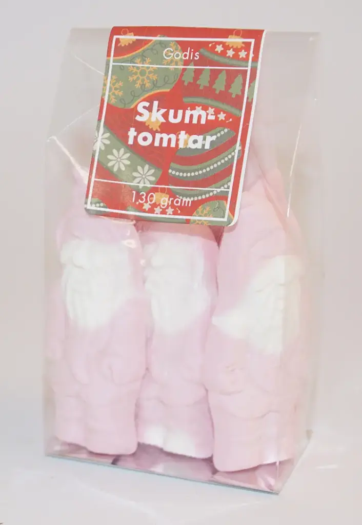Skumtomtar stora Franssons i ståpåse 100g