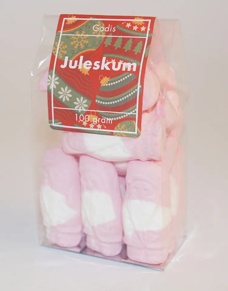 Juleskum Cloetta i ståpåse 100g