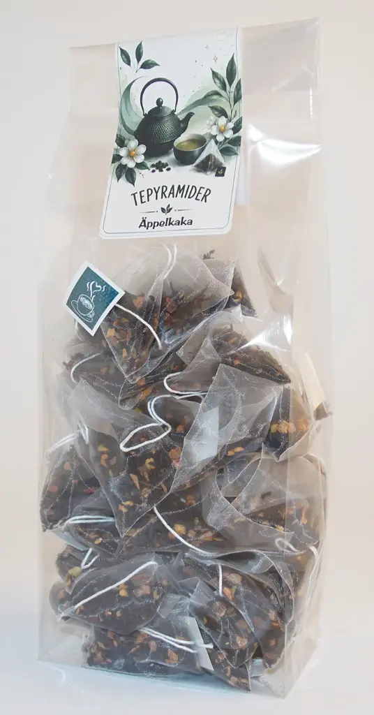 Pyramid tea Apple cake black 40pcs in BAG