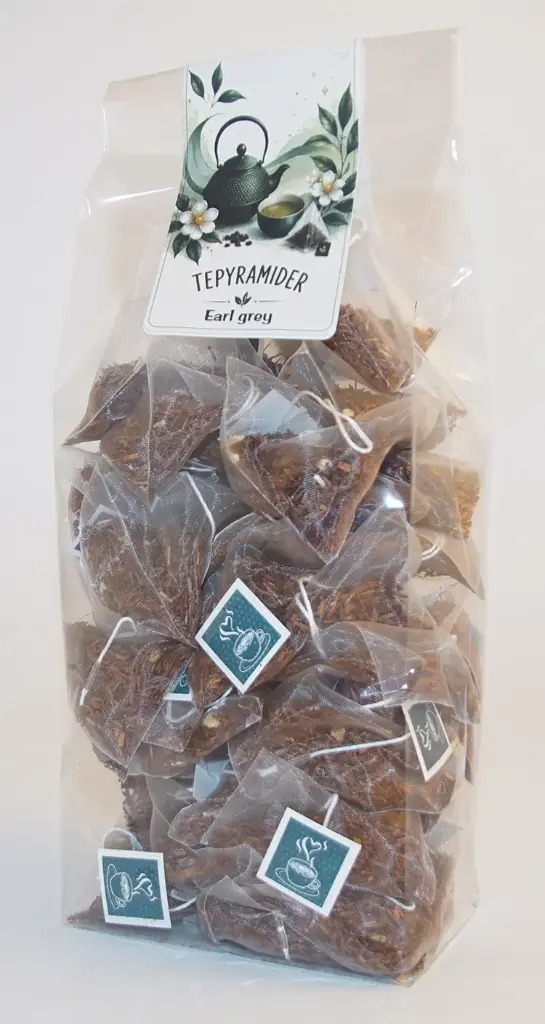 Pyramid tea Earl grey red 40pcs BAG