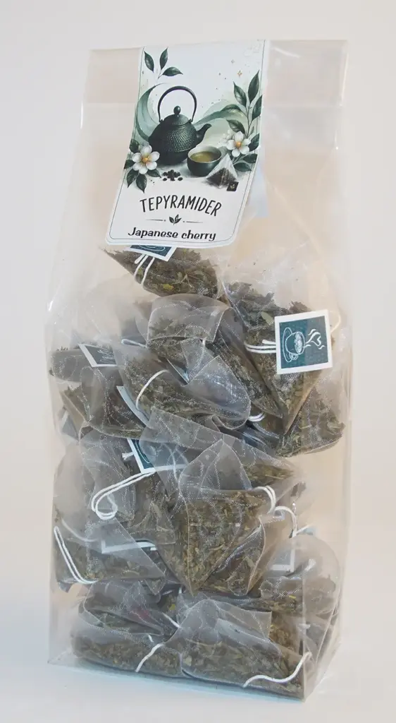Pyramid tea Japanese cherry green 40pcs BAG
