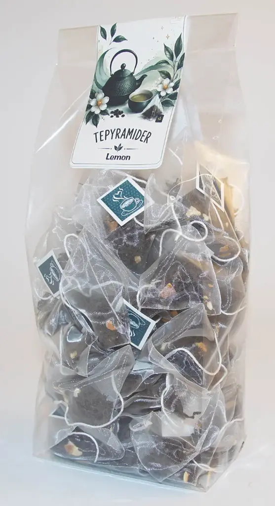 Pyramid tea lemon black 40pcs BAG