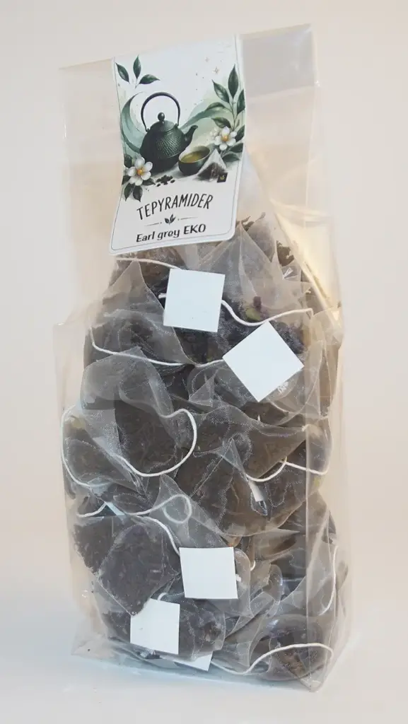 Pyramid tea Earl grey ORGANIC black 40pcs BAG