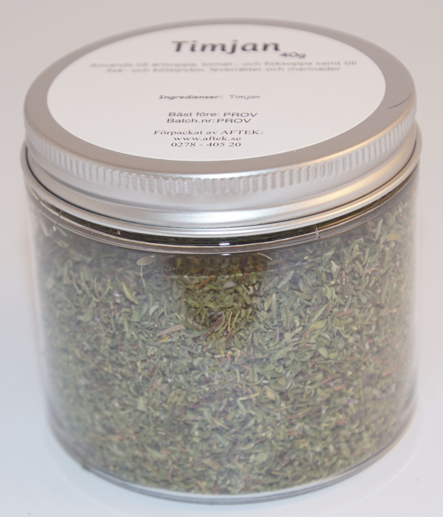 Timjan fp i petburk med silverlock 40g