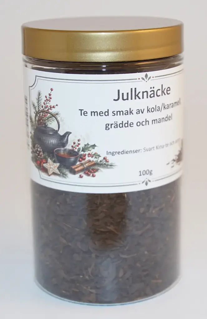Julknäcke svart te fp i PET-burk 100g