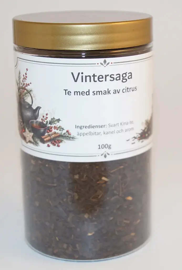 Winter fairy tale black tea in PET jar 100g