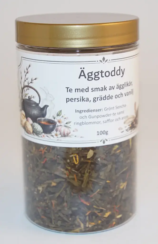 Winter's Tale green tea in PET jar 100g