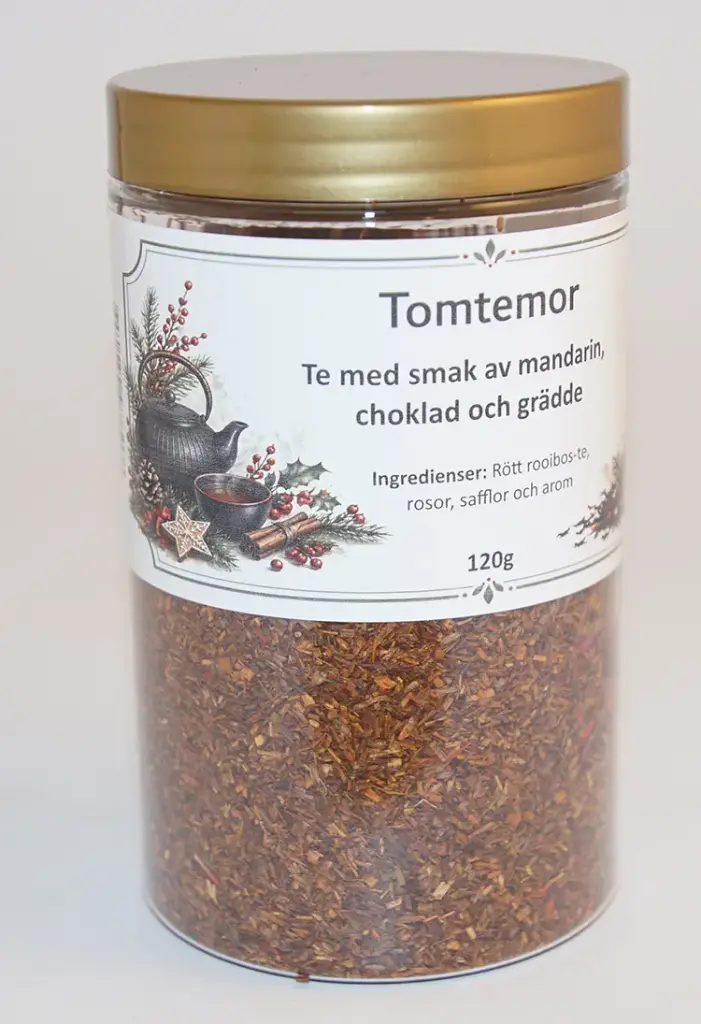 Tomtemor rött te fp i PET-burk 120g
